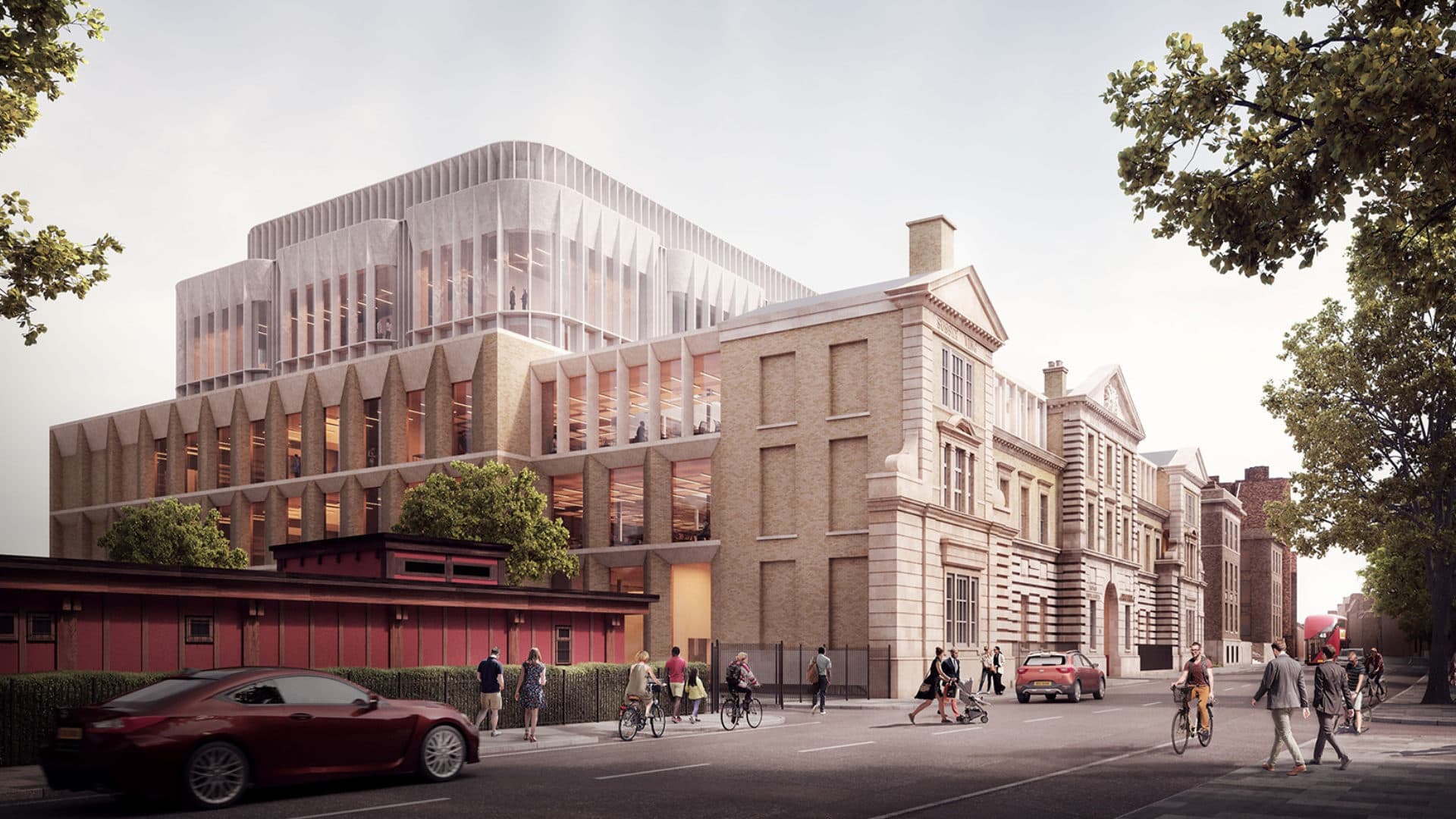 Render of the UCL development